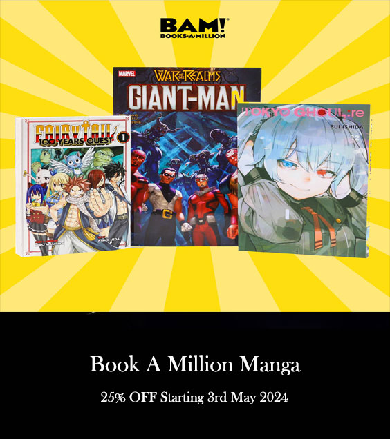 25% Off All Manga at BooksAMillion.com + Mother's Day Deal!