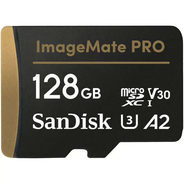 SanDisk 128GB ImageMate Pro microSDXC UHS 1 Memory Card - Up to 200MB/s
